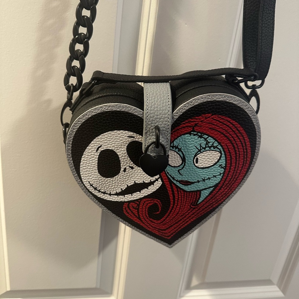 Nightmare Before Christmas Jack and Sally Bag